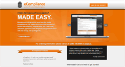 Desktop Screenshot of ecompliance.r717.net